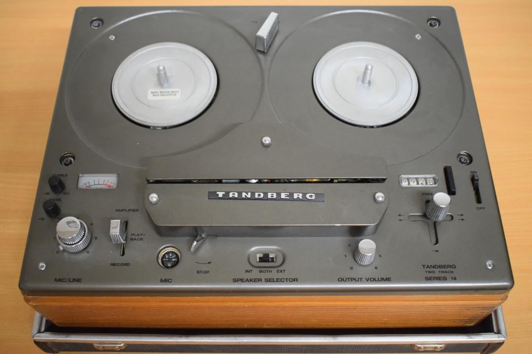 Tandberg Model 14-21 Tape Recorder – in original case  			